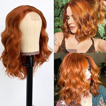 curly ginger wigs