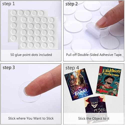 Vintage Horror Movie Posters Set - Classic Scary Movie Art Prints Horror Movie Character Wall Art Posters For Home Living Room Bedroom Man Cave Theater Decor - 9Pcs 8”X 10” Unframed #TOP5