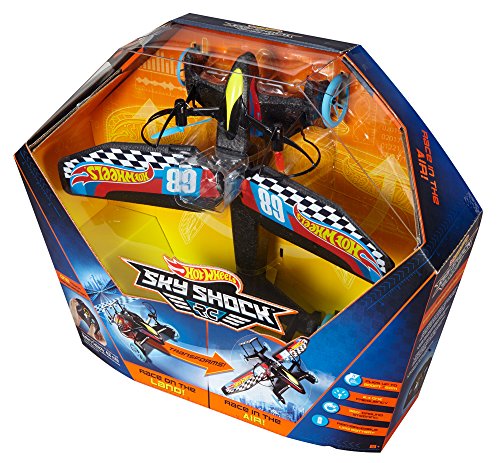 Hot Wheels Sky Shock Transforming Remote Control Vehicle, Blue #TOP6