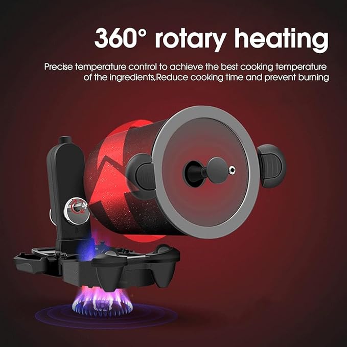 Olla Eléctrica Inteligente Multifunción con Antiadherente y Revolvedor miniatura 6