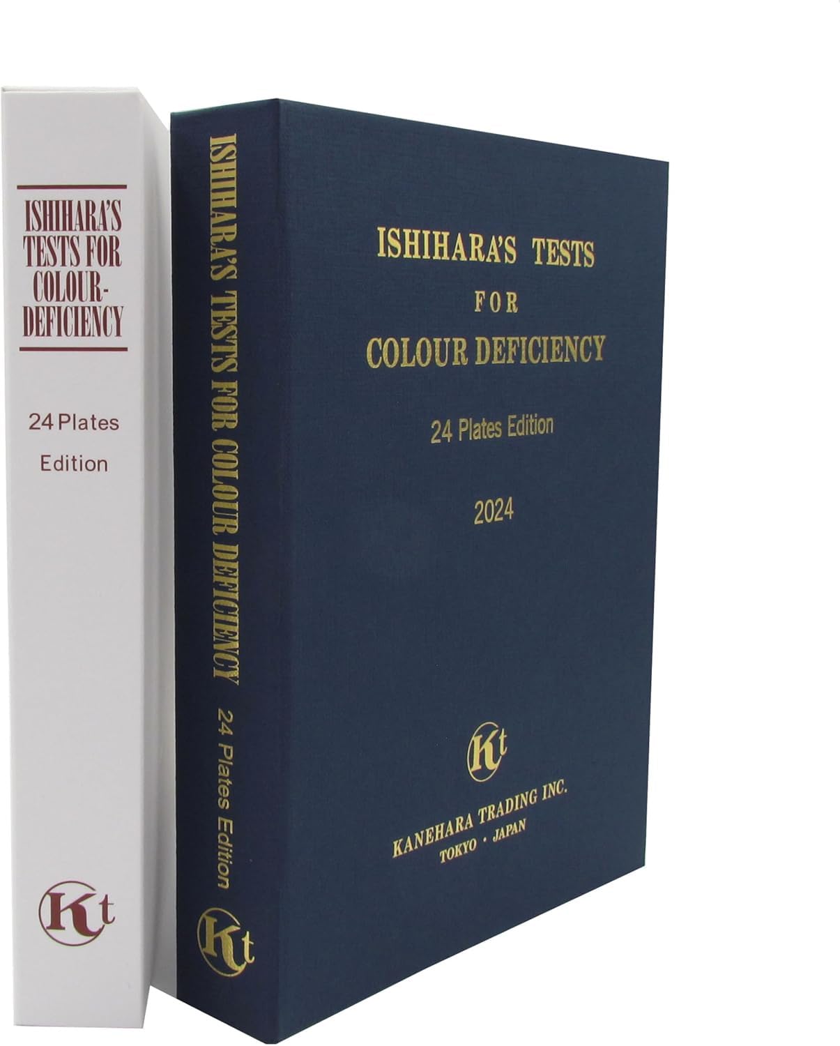 KASHSURG Ishihara Test Chart for Colour Deficiency-24 Plates - 2024_146_Pack of 2