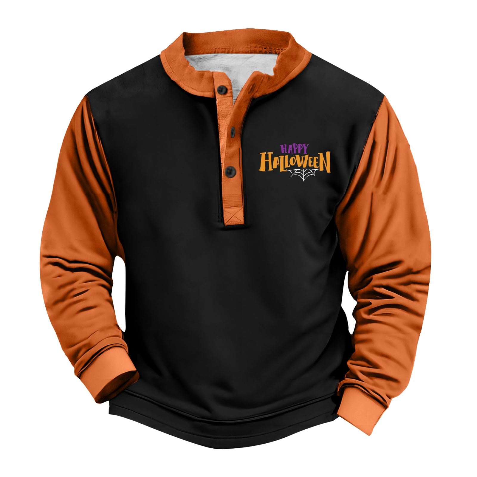 Camisa Sin Mangas Hombre Sudadera con Cuello Abotonado Y Estampado Retro De Halloween para Sudaderas Invierno Camiseta Ciclismo Gimnasio Chaqueta Cortavientos Corta Vento Ropa Verano