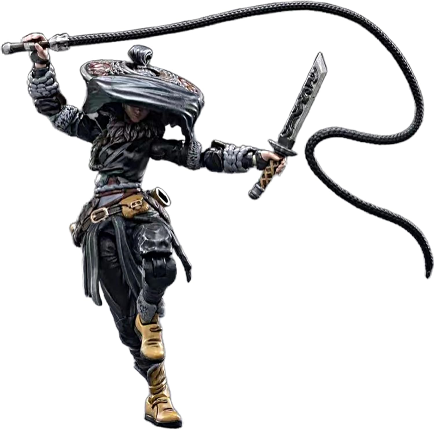 JOYTOY 1/18 Action Figures - Dark Source Jiang Hu YunYue Qin - 4‘’,Classic Character,Collectible,Age 15 and Above