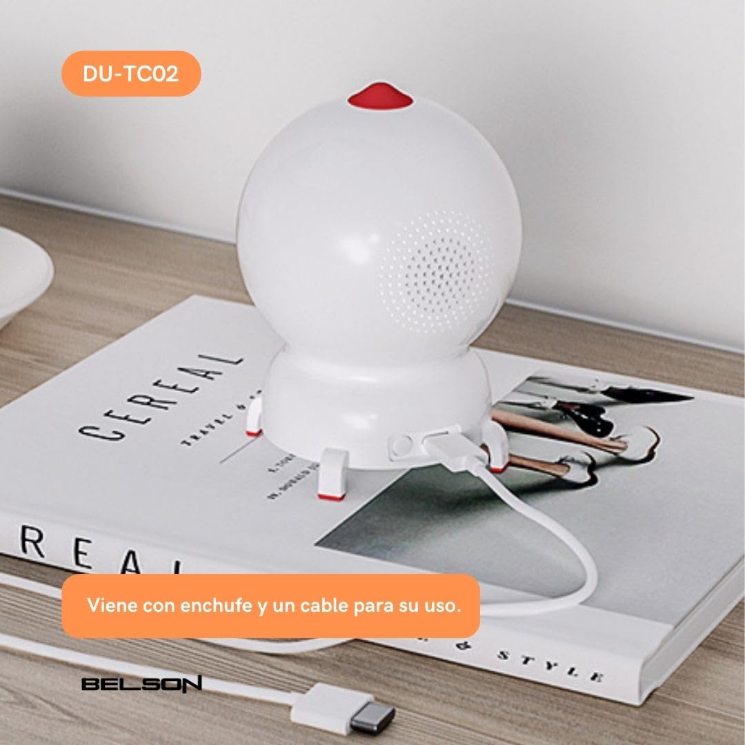 Belson DU-TC02 Jouet interactif pour chats | Laser infrarouge avec contrôle manuel | Connecté à votre smartphone via App | Mode de jeu automatique