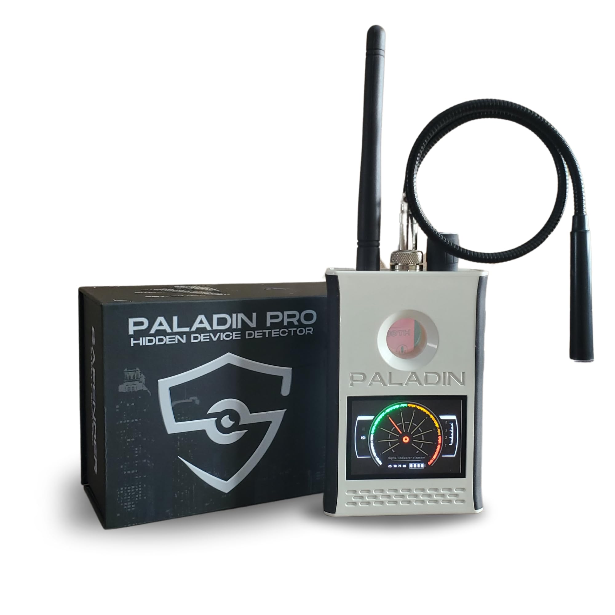 Hidden Camera Detector by USA Owned Family Security Company Safender Paladin Pro Easy to use and TSA Safe