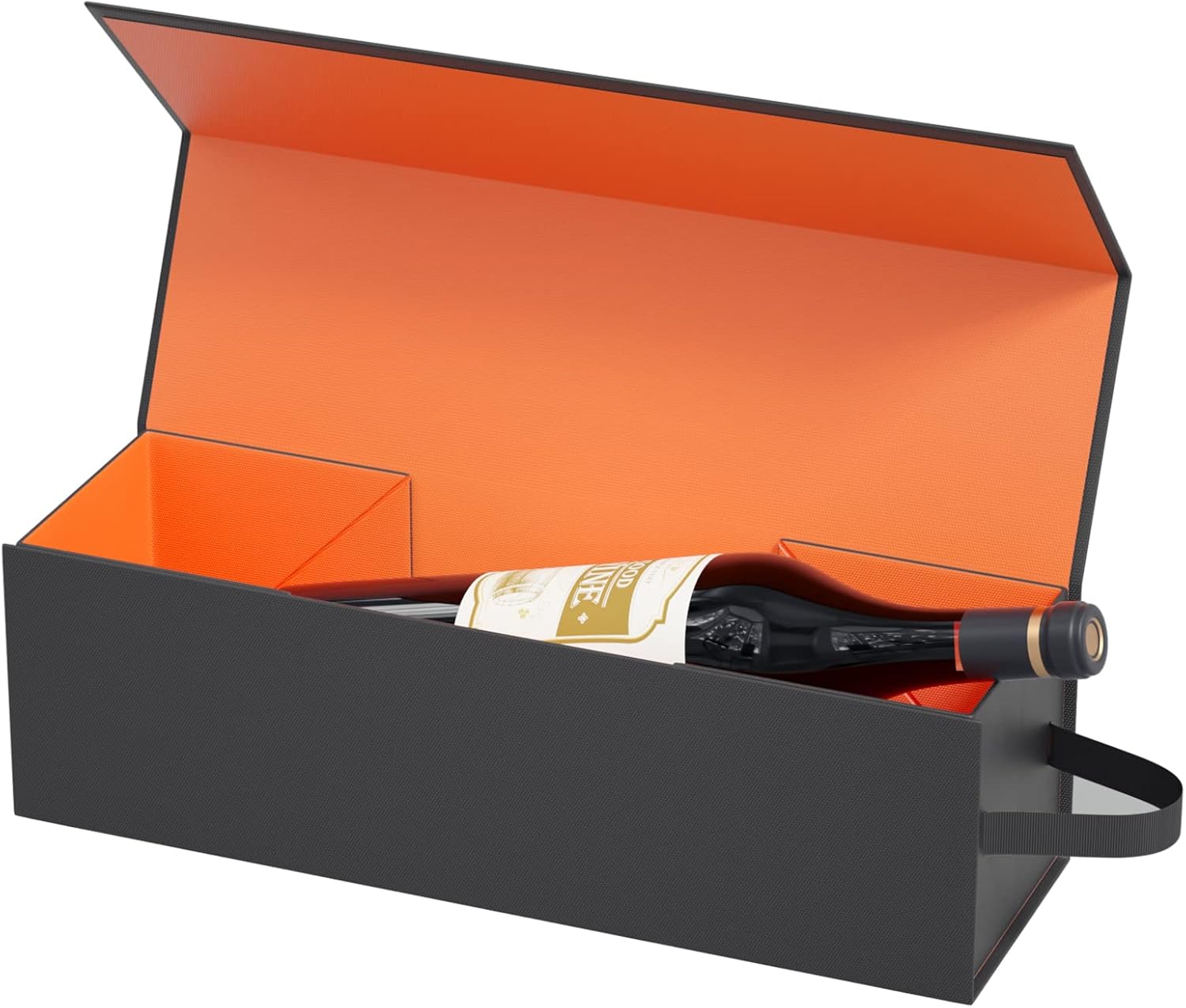 Wine Gift Boxes 12.8 x 3.8 x 3.8 in,Bottle Gift Boxes For Liquor