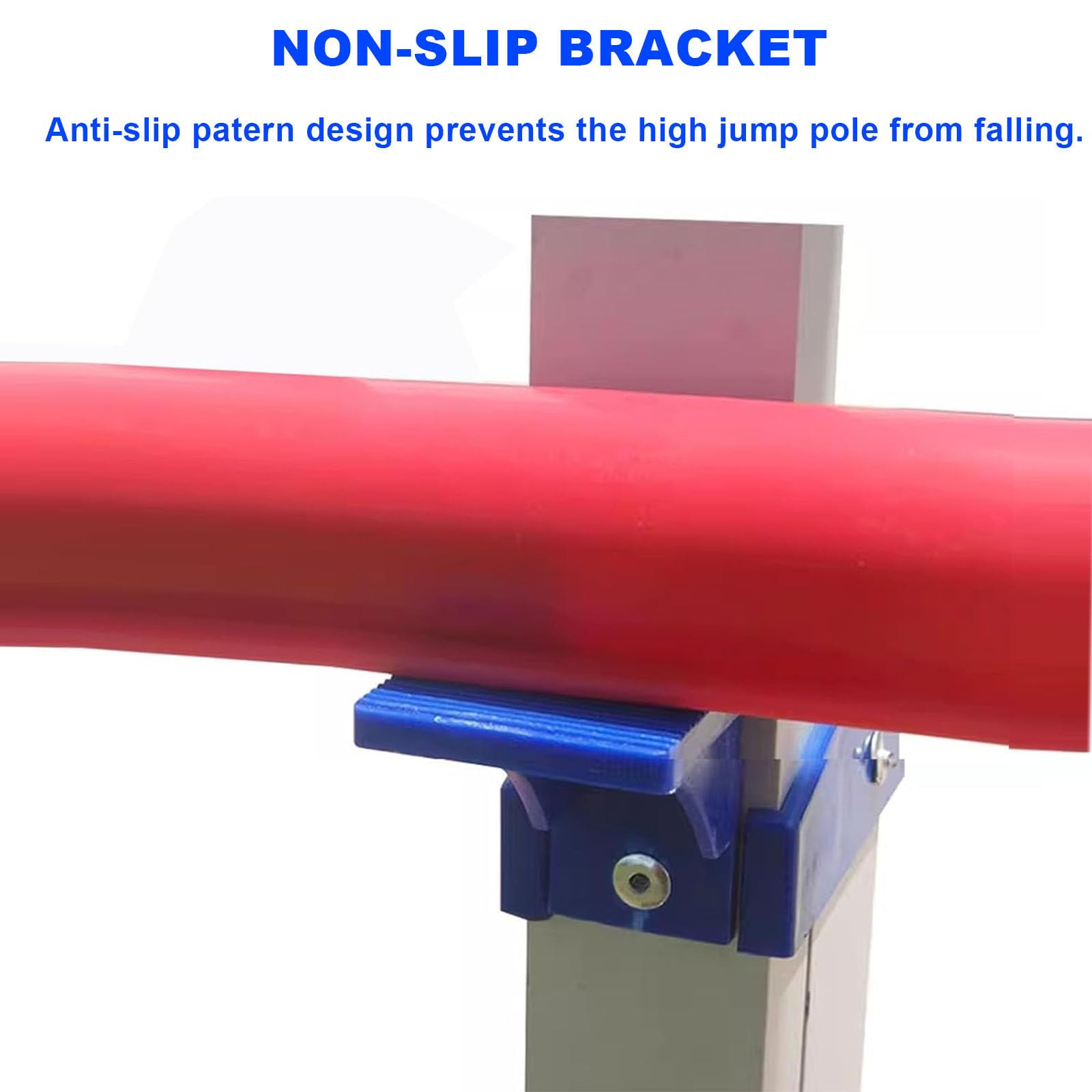 Estándares de salto altos para pista y campo, altura ajustable de 30 a 230 cm, kit de equipo de metal resistente para competiciones y entrenamiento, diseño enrollable