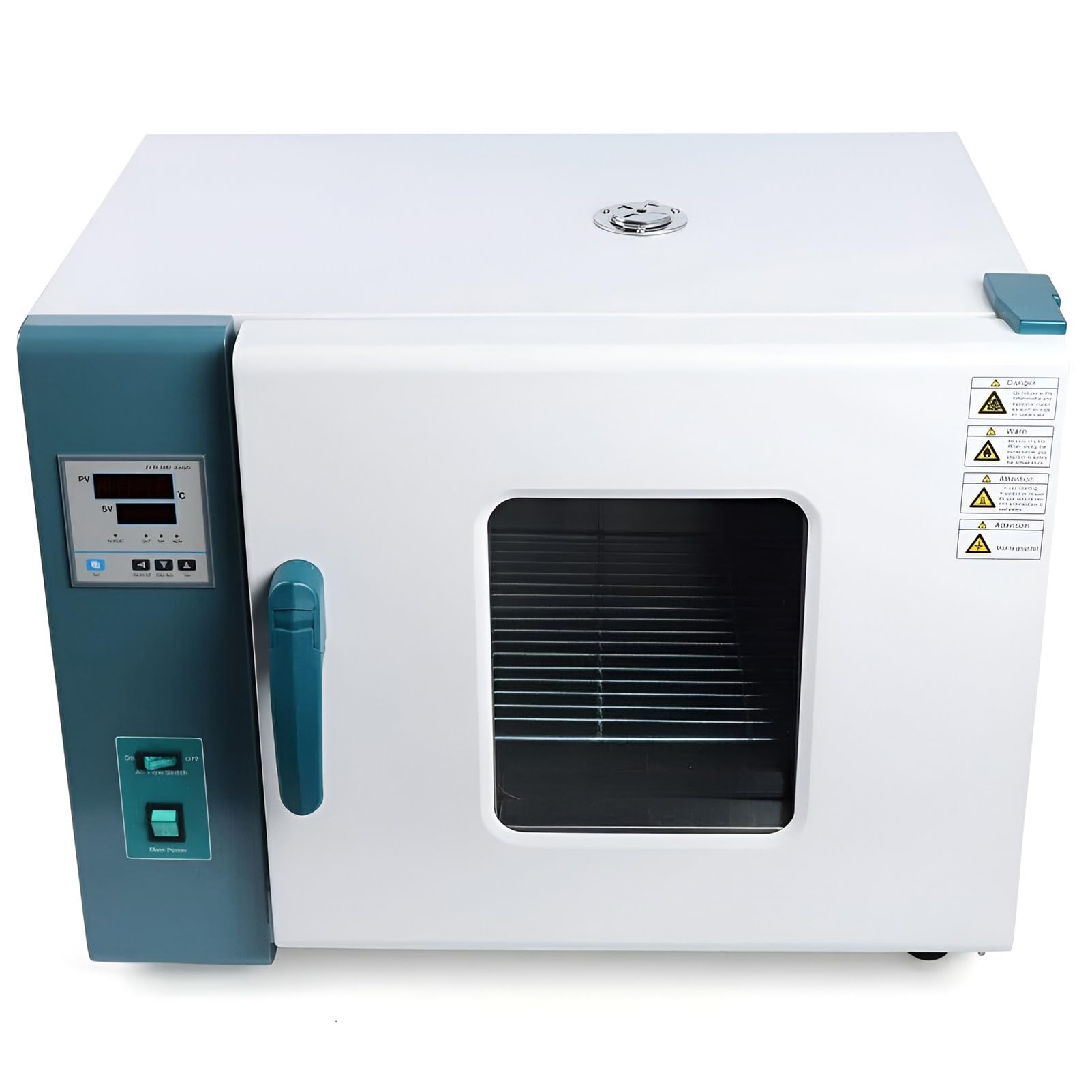 Estufa de laboratorio, estufa de secado industrial de 110 V/220 V, estufa de secado de laboratorio de convección forzada digital, termostato eléctrico RT+10°C~300°C,20L-600W
