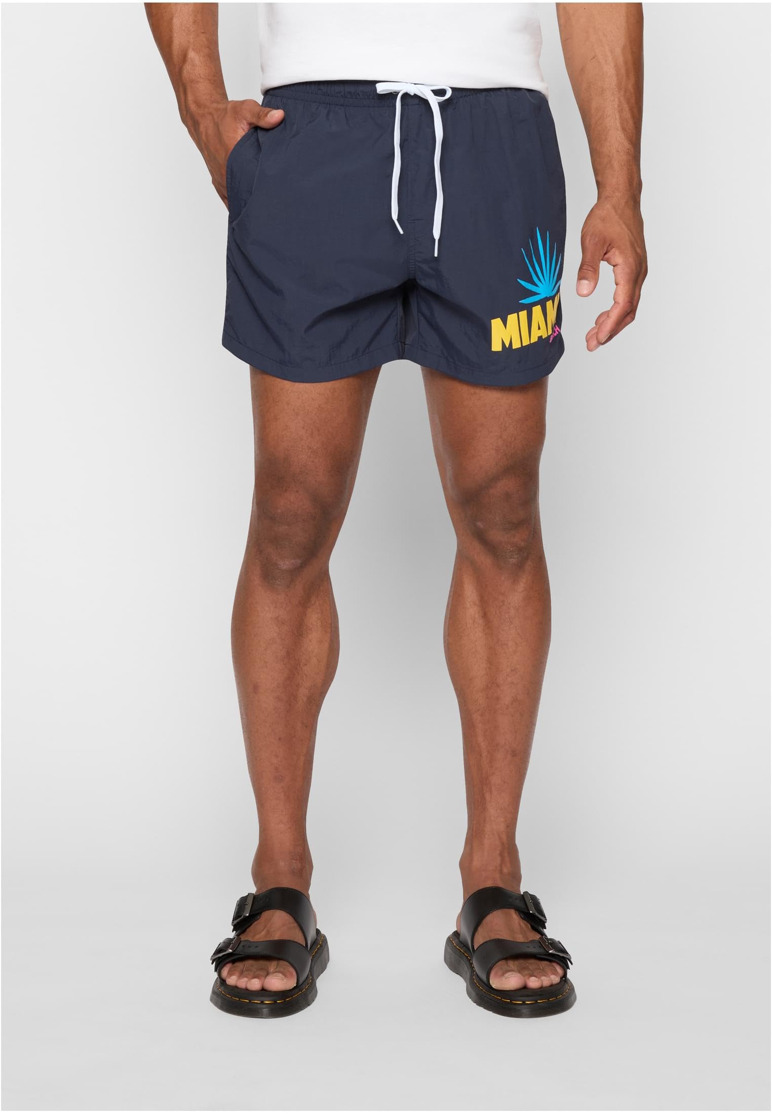 Mister Tee Mt2446-miami Beach Swimshorts Trunks Swim Hombre
