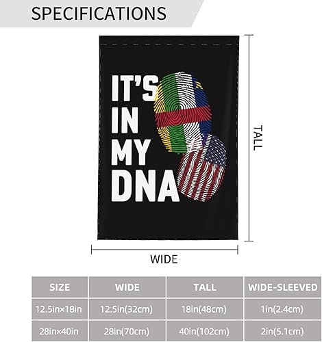 Miniatura 7 de The Central African Republic It's in My DNA Garden Flag 28"x40" Inch Double Sided Garden Flags Home Lawn Outdoor Decor Flags Party Banner Welcome