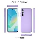 Pikkme Back Cover for Samsung Galaxy A26 5G | Camera Protection | Shockproof Soft Matte Silicon Back Case (Purple) gallery image