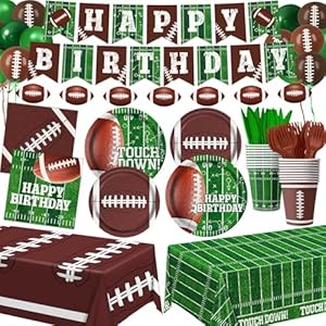 Football Birthday Party Decorations...