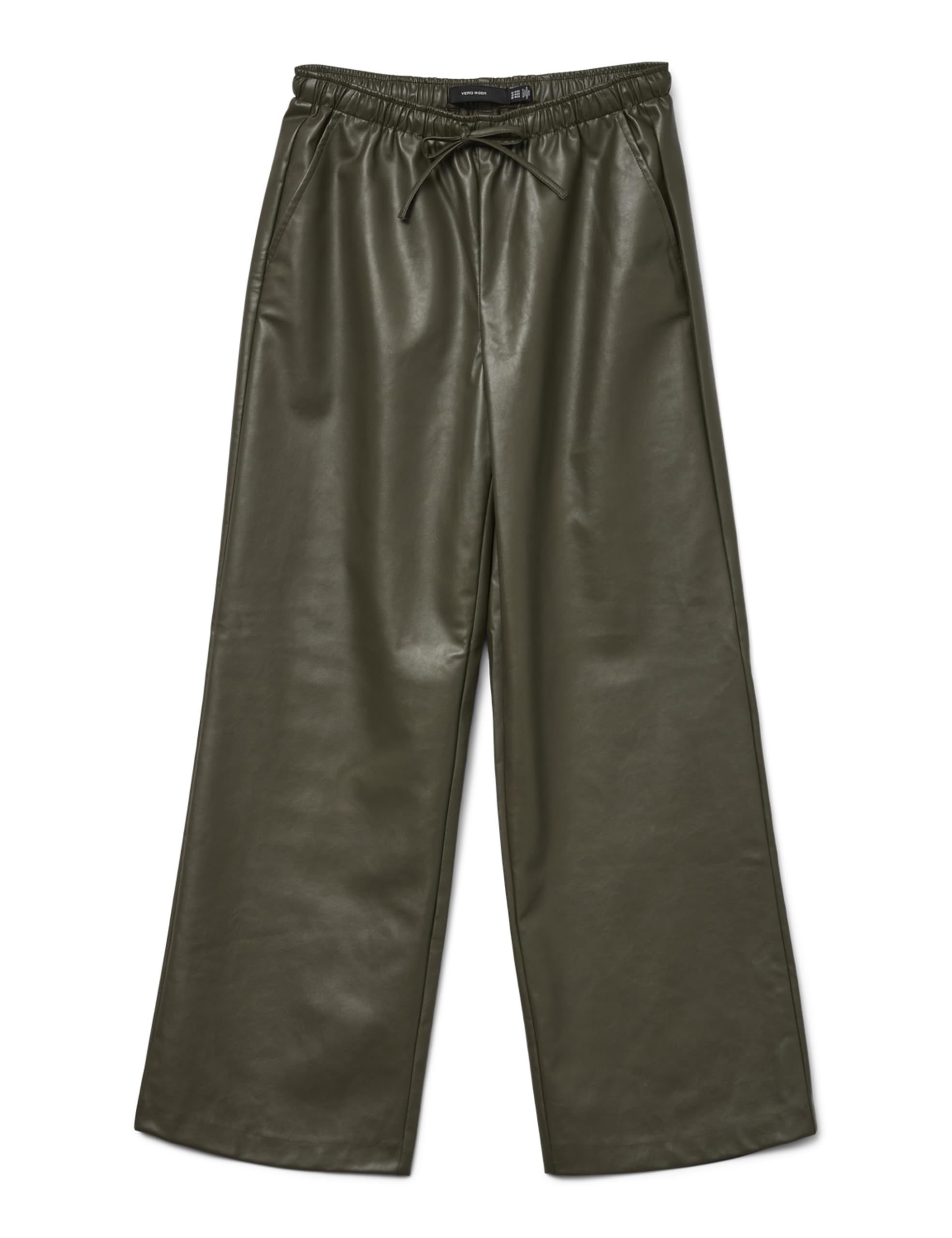 VERO MODA Vmkananda Lw Wide Pl Pant Noos, Grape Leaf, XL / 32L