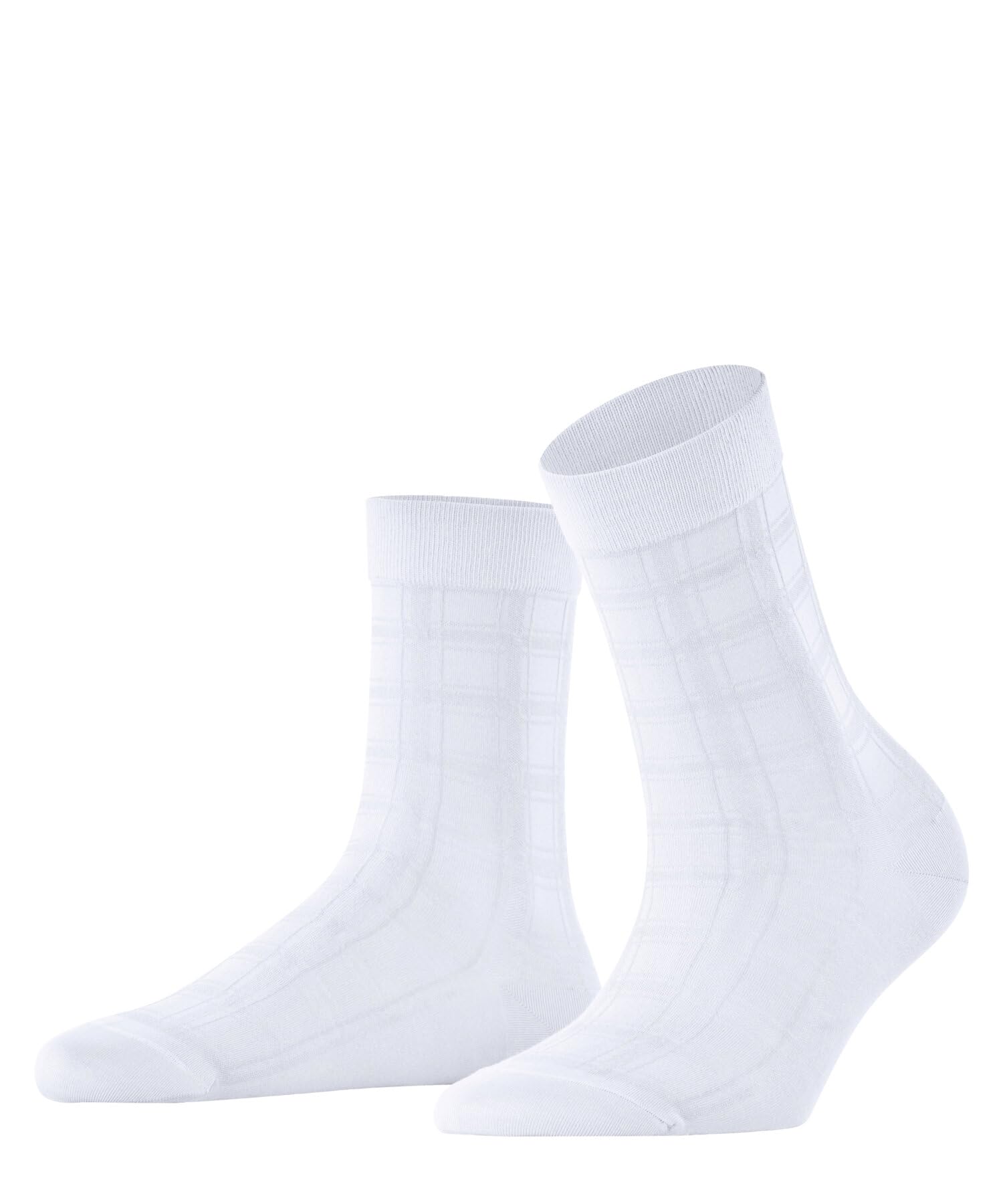 FALKE Women's Madras W So Cotton Patterned 1 Pair Socks, White 2000 Madras, 2.5-5