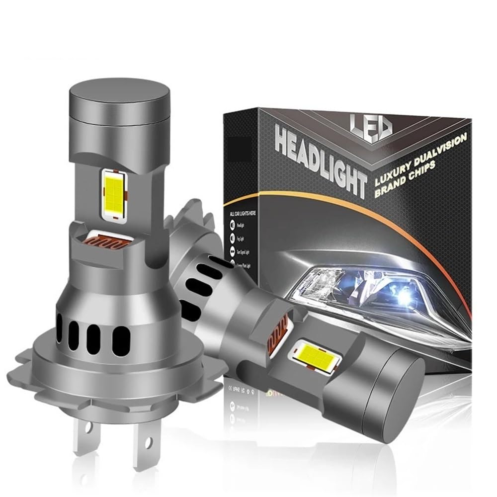 350W Turbo H7 LED CANBUS Światła 60000LM H4 H11 9012 9005 9006 Lampa 3580 CSP Bezprzewodowe żarówki samochodowe z wentylatorem(H7)