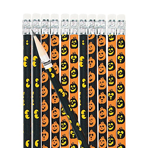 Lápices Festive Wood Halloween 24 piezas miniatura 1