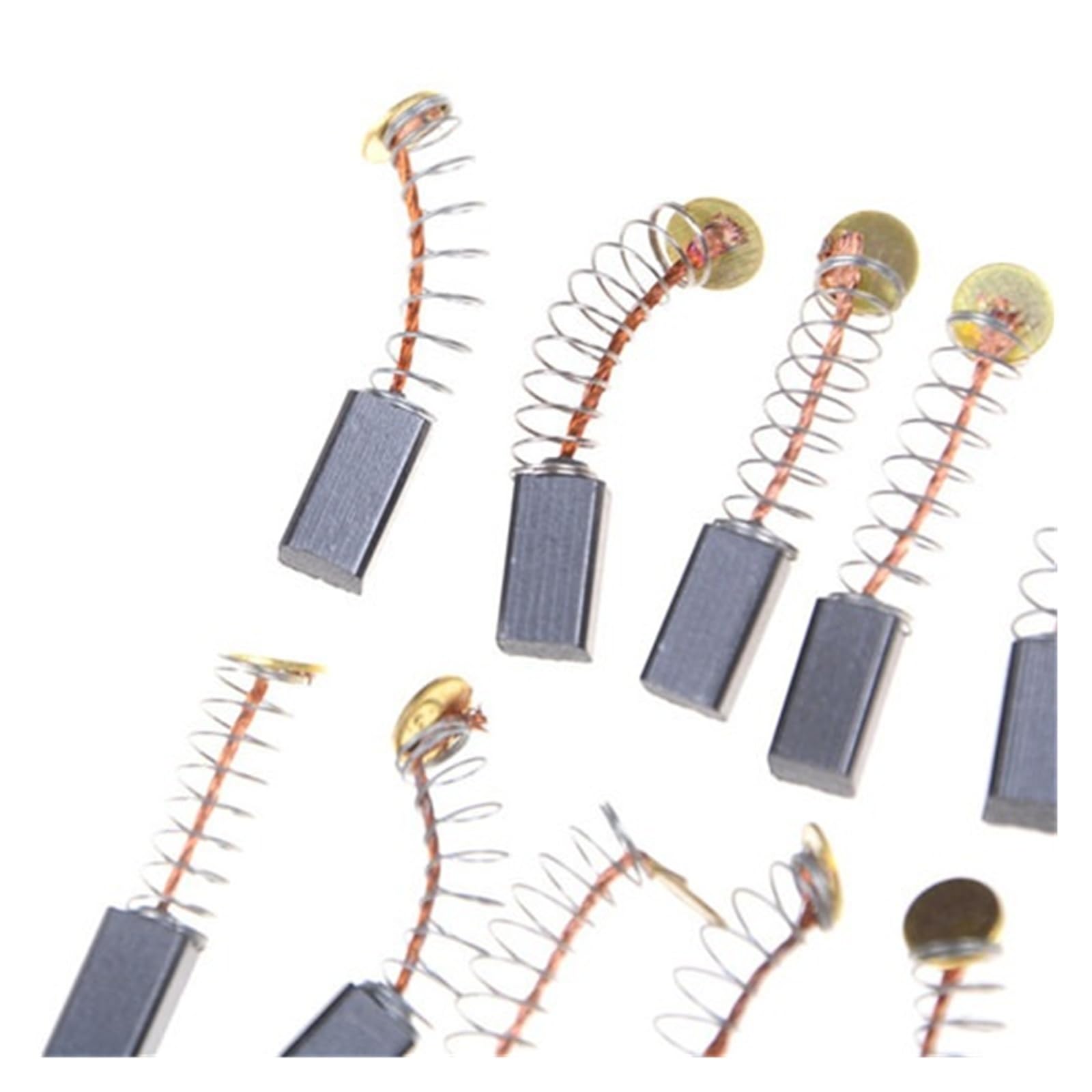 50 Uds Mini Accesorios De Taladro Piezas De Repuesto De Cepillo De Carbón For Herramientas Eléctricas De Motor 5x5x8mm, Compatible Con HMA73