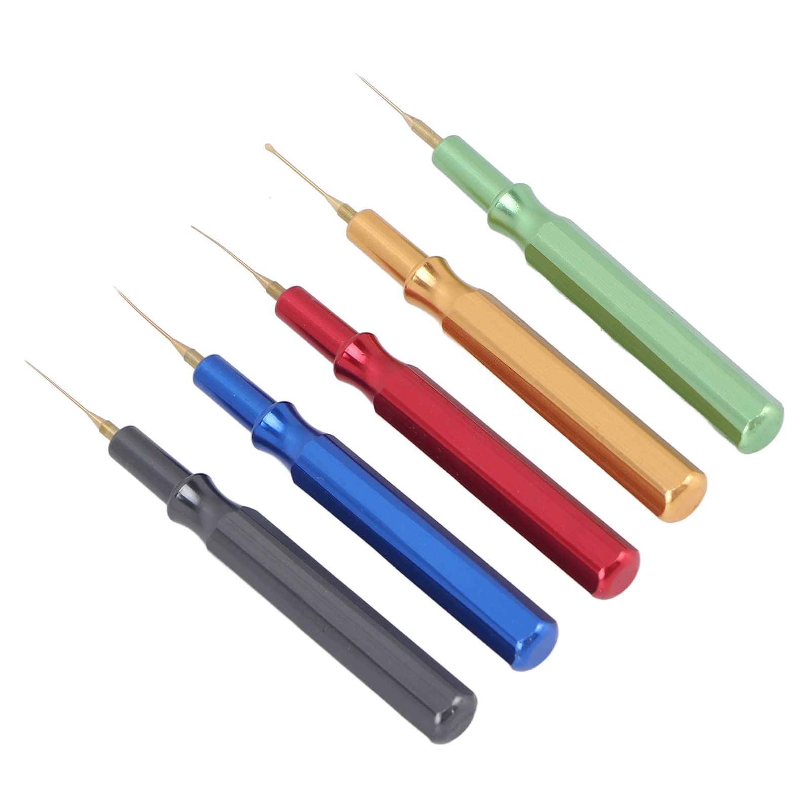 Uhren-Schmieröler, professionelles Uhrenreparatur-Ölstift-Werkzeug aus Stahl, Zubehör für Uhrmacher, 5 Stück
