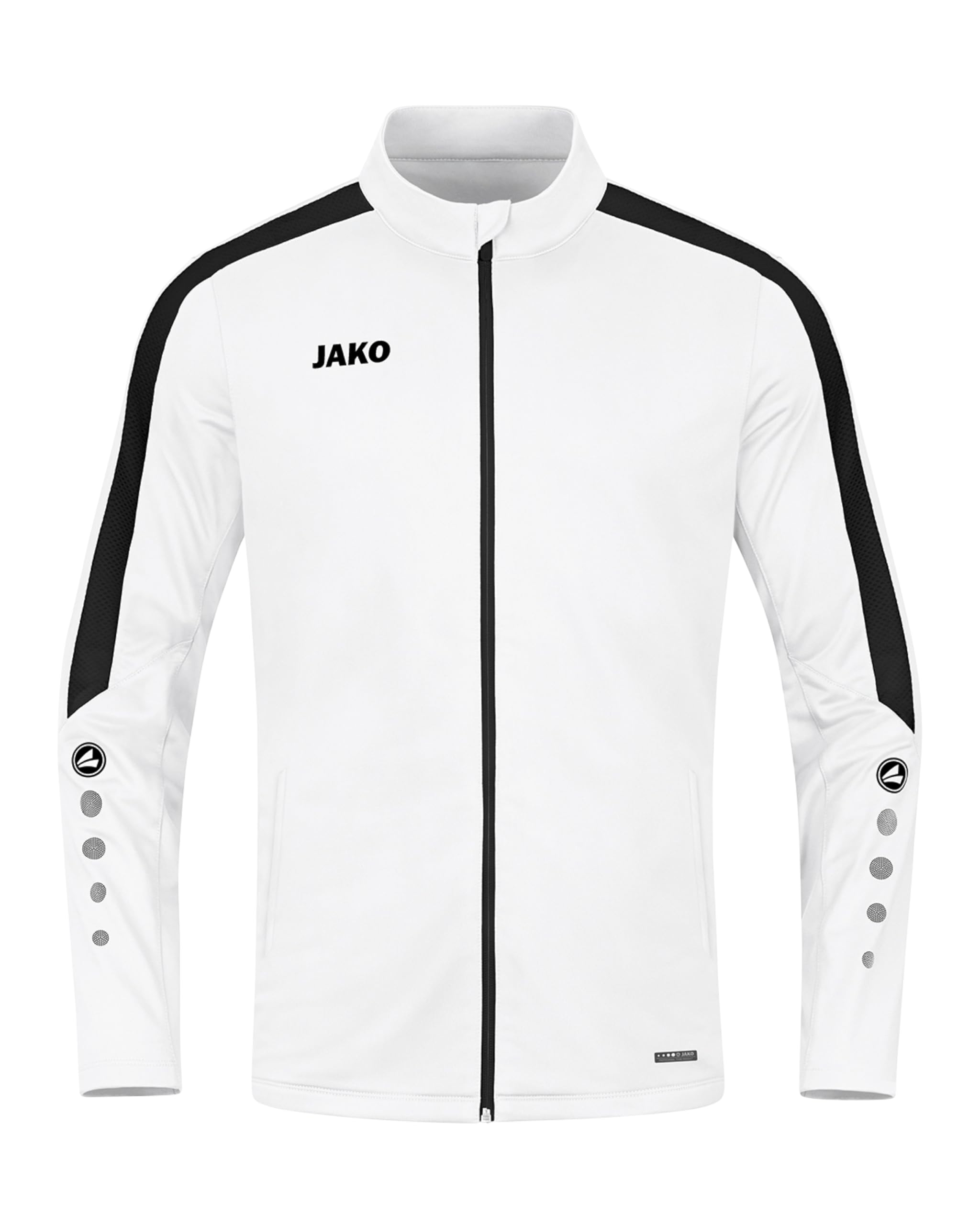 JAKO Herren Polyesterjacke Power, Weiß, 4XL