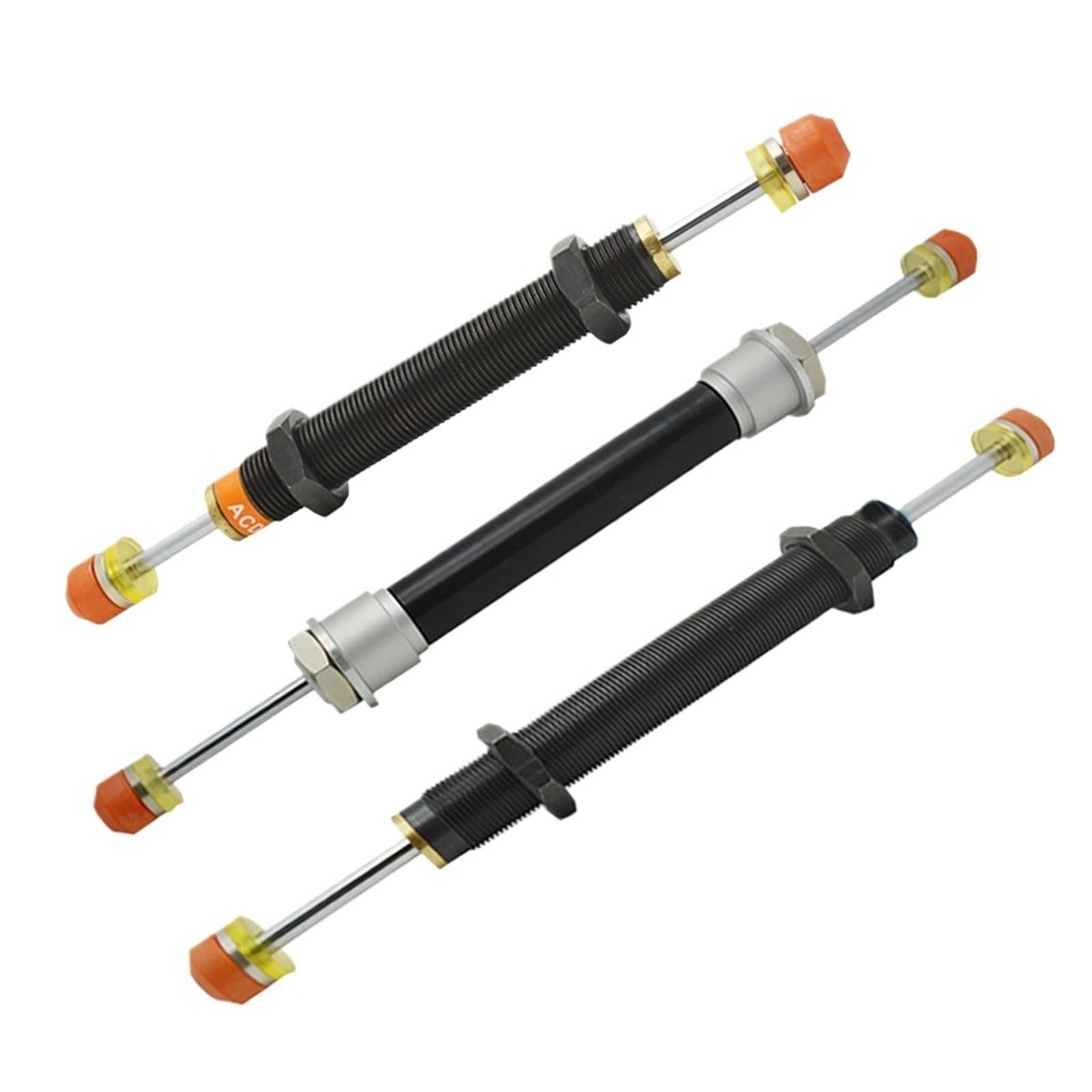 Tampon hydraulique AC2580 amortisseur double tête pour vérin industriel