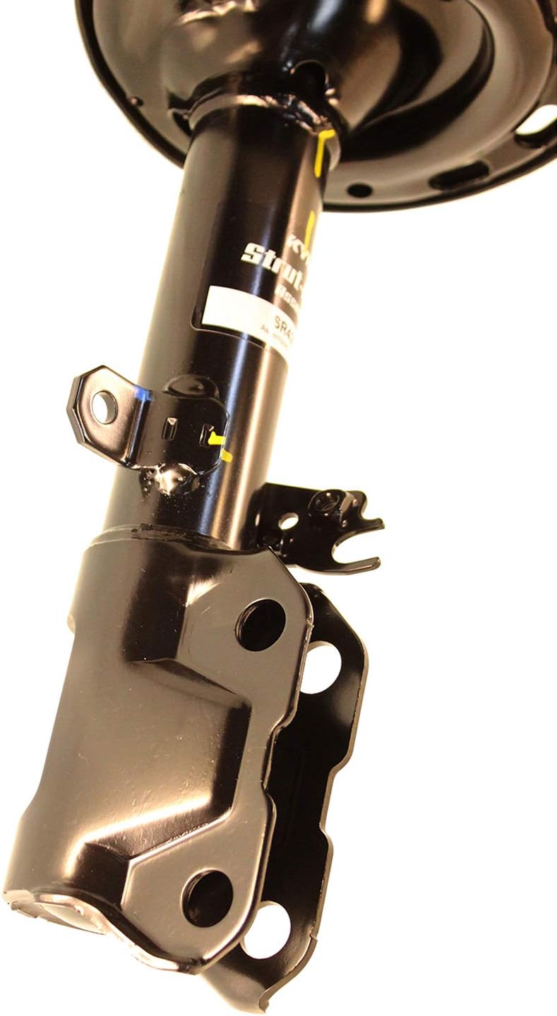 KYB SR4257 Strut-Plus Complete Corner Unit Assembly -Strut, Mount and Spring, 1 Pack, Black