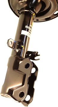 KYB SR4257 Strut-Plus Complete Corner Unit Assembly -Strut, Mount and Spring, 1 Pack, Black