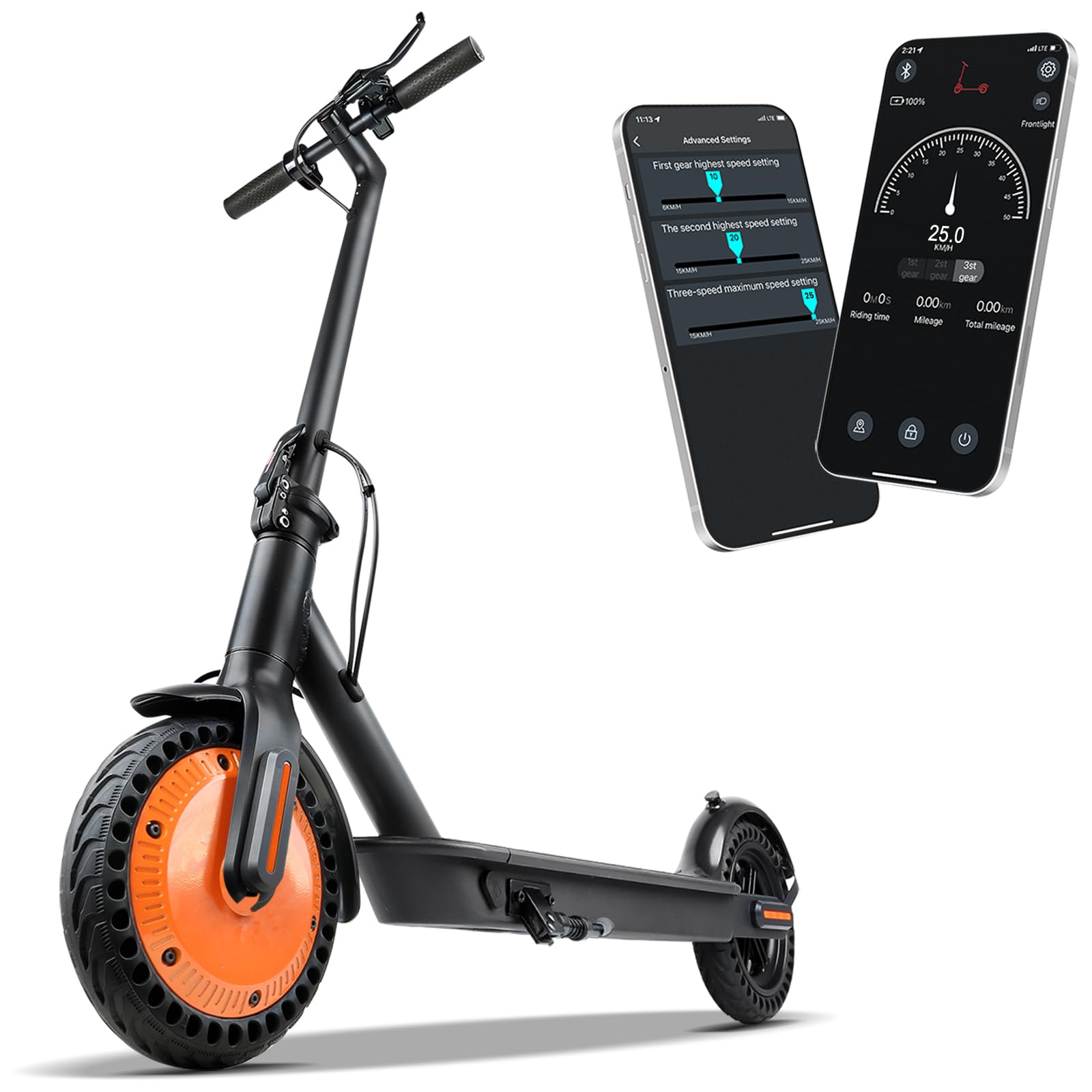 Amazon.com: Adult Foldable Electric Scooter for Commuting & Casual