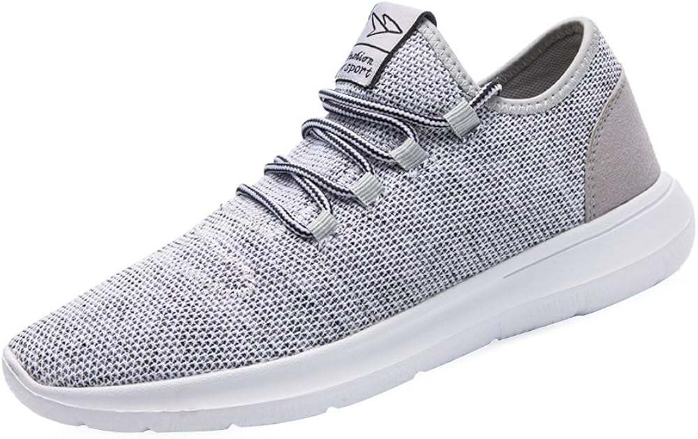 Amazon.com | KEEZMZ Men's Running Shoes Fashion Breathable Sneakers Mesh Soft Sole Casual