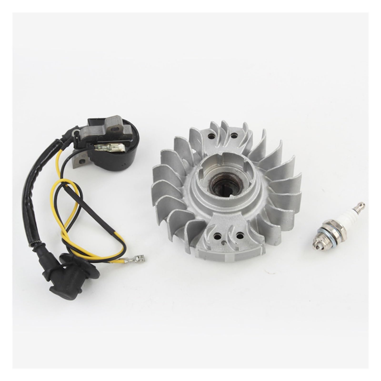 Kit de bujía de módulo de Bobina de Encendido de Volante for Stihl MS440 044, Piezas de Herramientas eléctricas de Repuesto for Motosierra #1128 400 1214