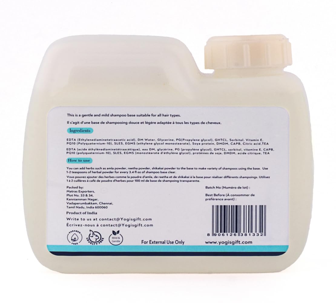 シャンプー BASE CLEAN SHAMPOO BASE MOIST TREATMENT Shampoo Base Clear 40 fl oz (1.2L) | Make Your Own Shampoo