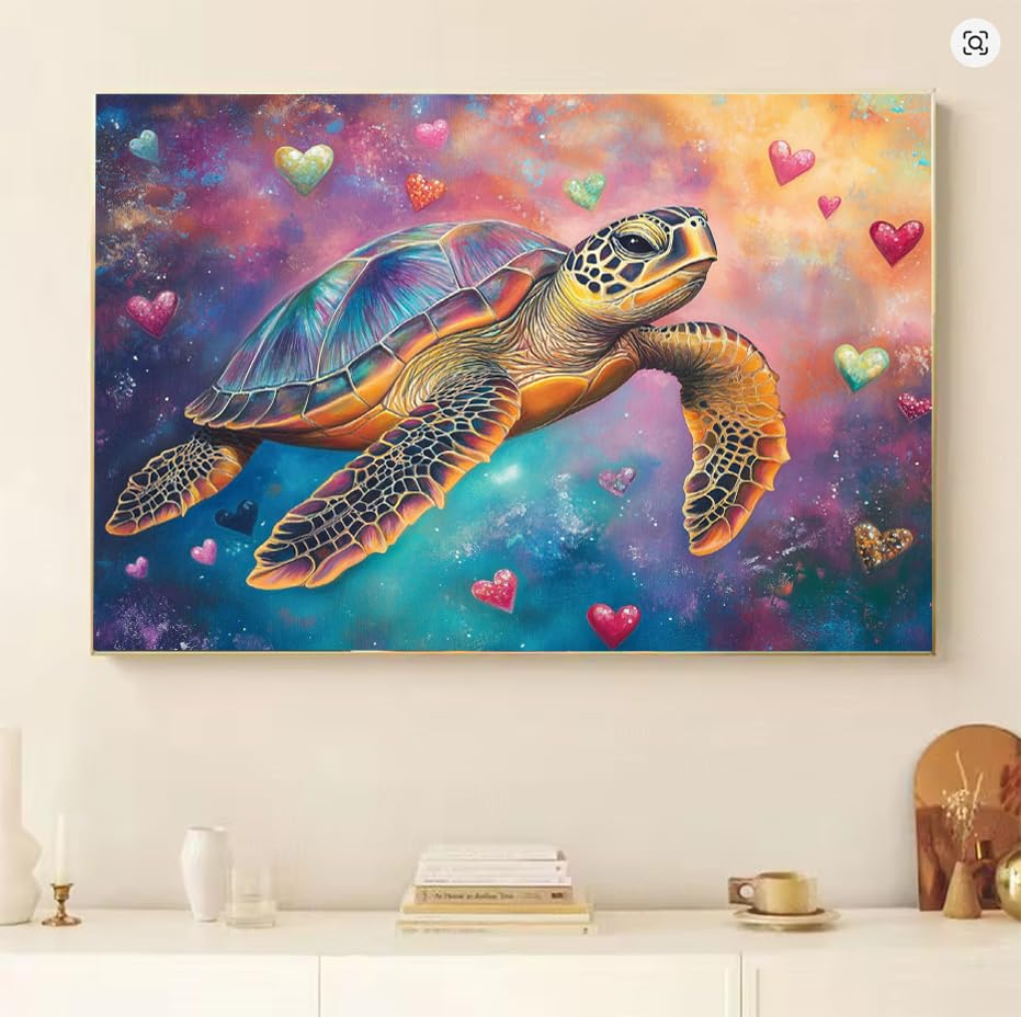 Pintar con numeros adultos para decorar tu salon con arte de playa 3