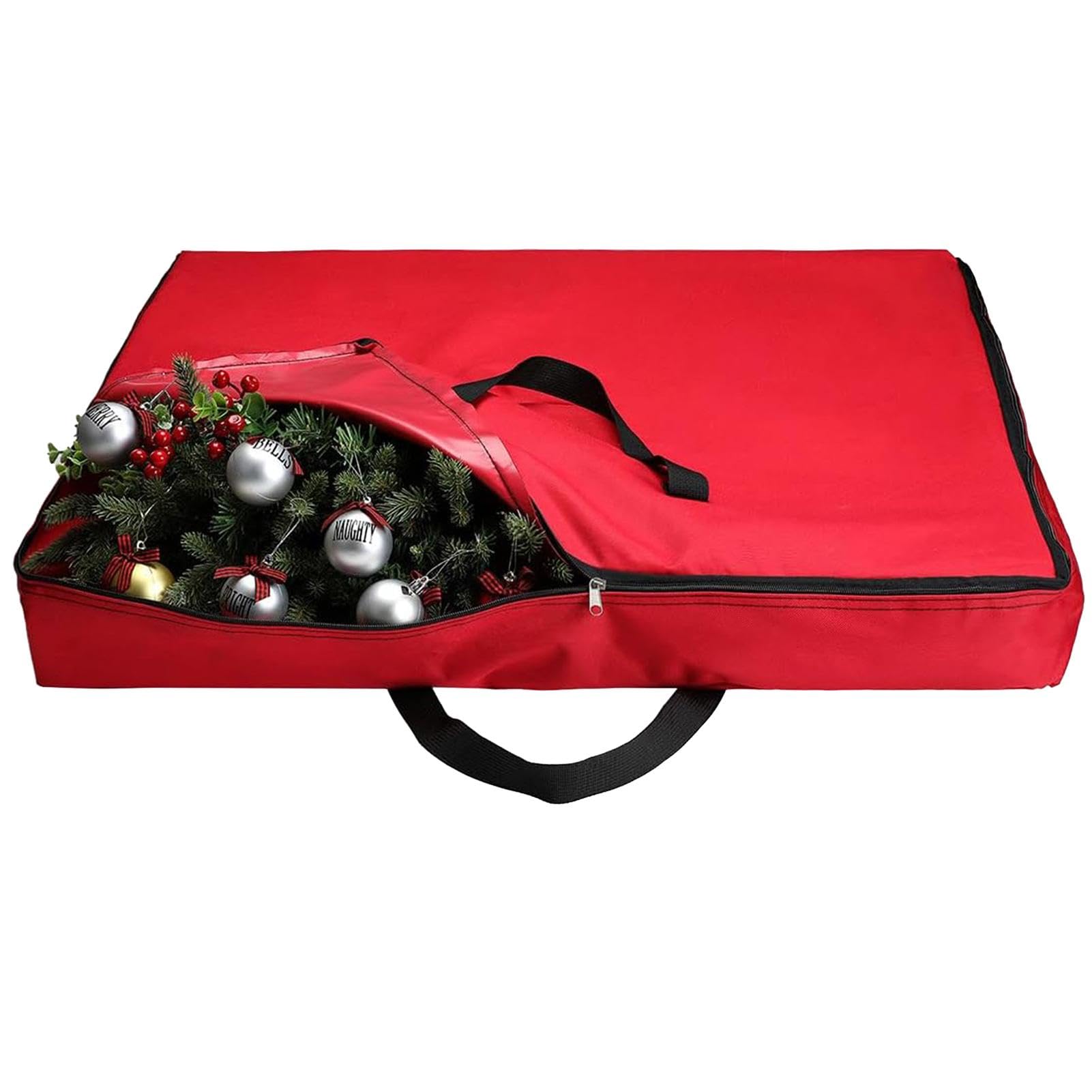 Sac de rangement pour couronne de Noël 76 cm XIAOXIAOYU