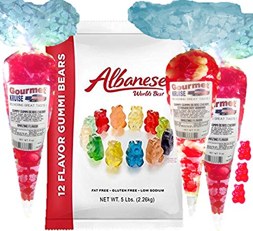 Albanese Gummi Bears Gomas de Oso 5 lb Bolsa miniatura 1