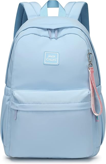 Caran·Y School Bags for Girls Casual Daypack Women Backpack Large Capacity Unisex Student Backpacks Waterproof and Wear-resistant Fabric Backpack for School