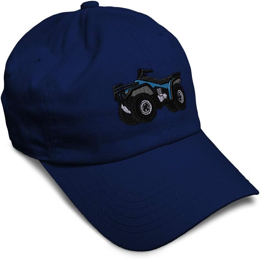 Custom Soft Baseball Cap ATV Embroidery Off-Road Vehicles ATV Twill Cotton Dad Hats for Men & Women
