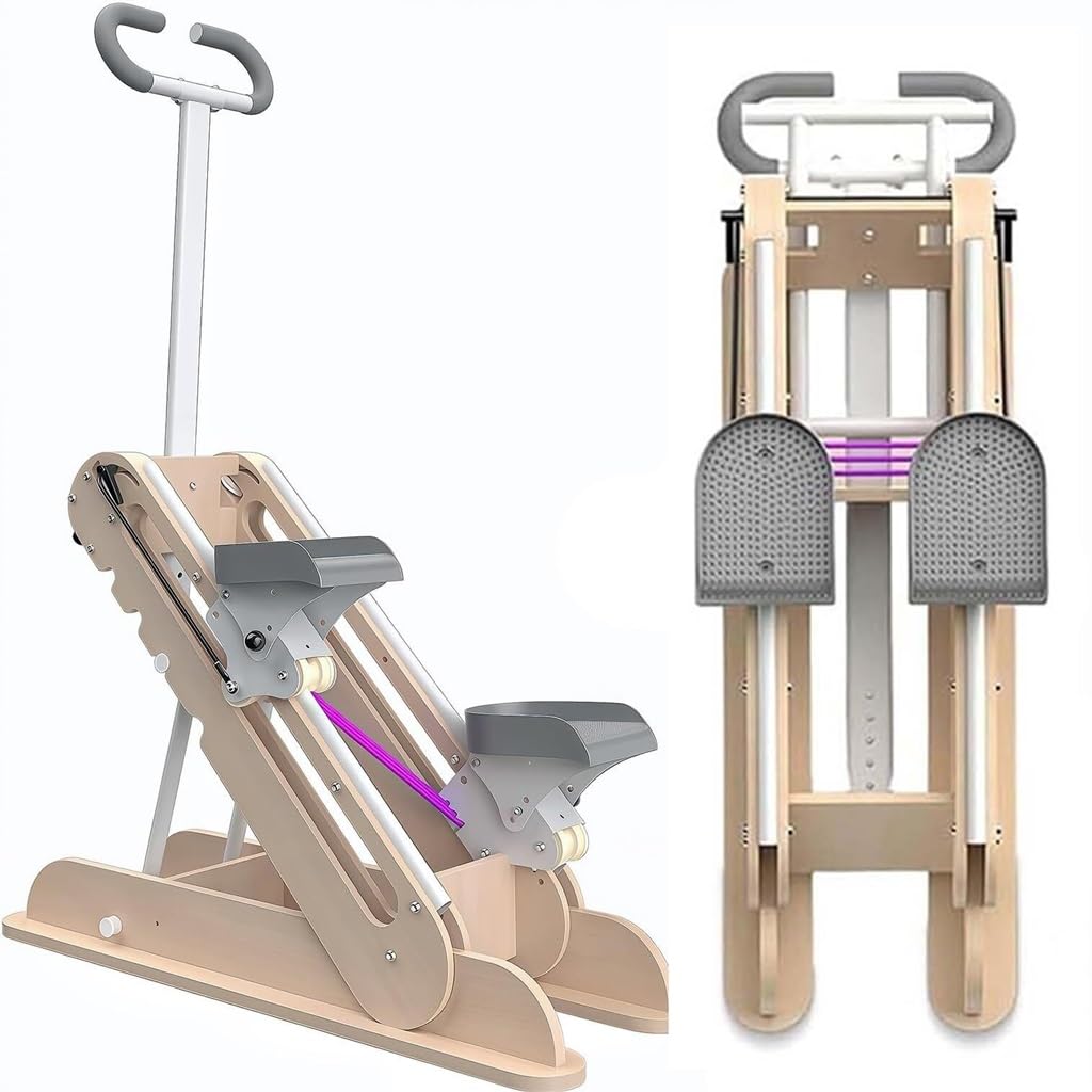 Macchina multifunzionale per scalare le scale, attrezzatura per esercizi stepper per palestra domestica allenamento fitness con resistenza regolabile