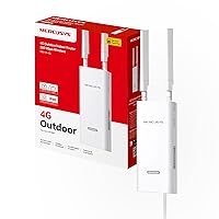 MERCUSYS MB118-4G Router WiFi con Sim da Esterno, 4G CAT4 LTE N300Mbps