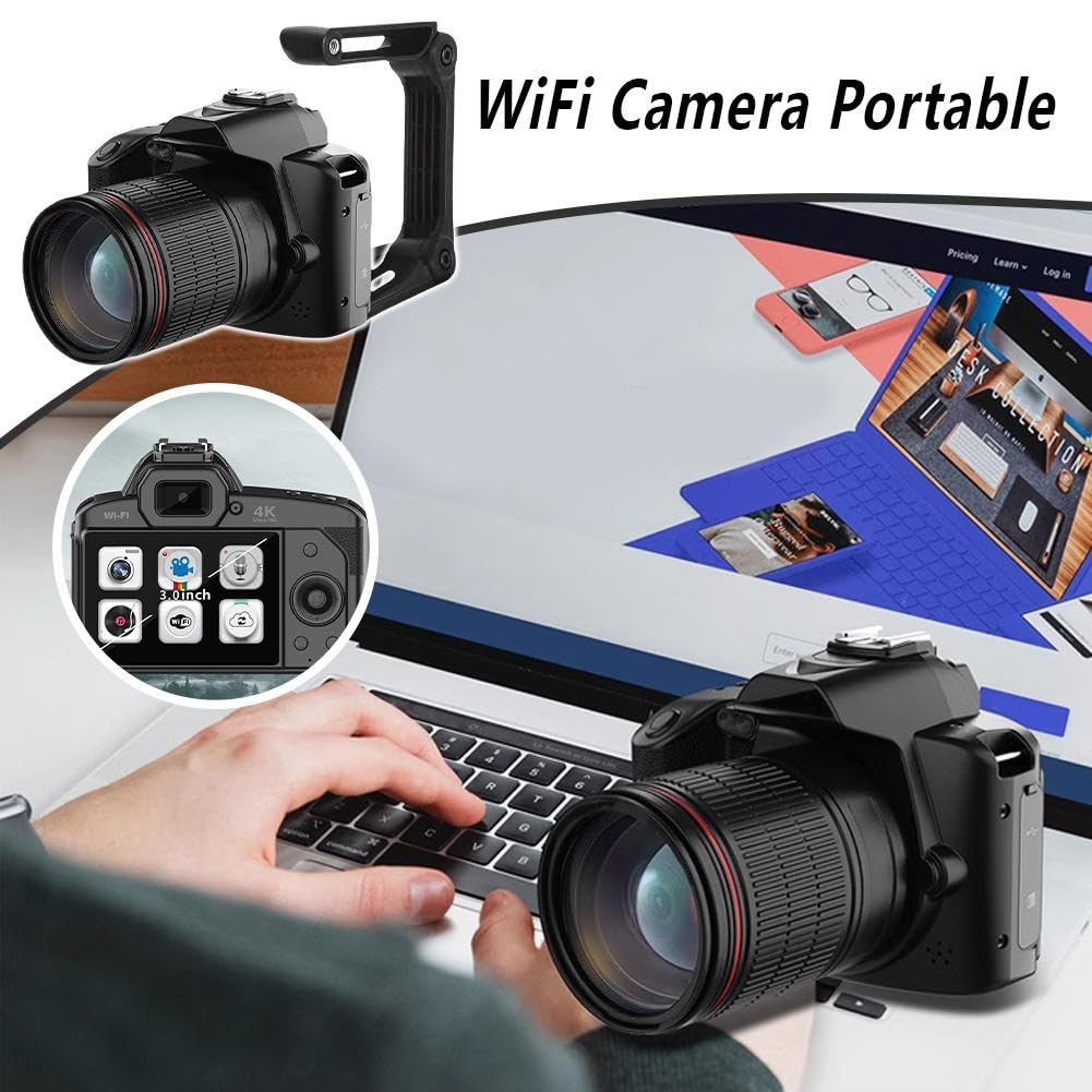 Amazon.co.jp: カメラ 4K ビデオカメラ 16倍デジタルズーム 640万画素