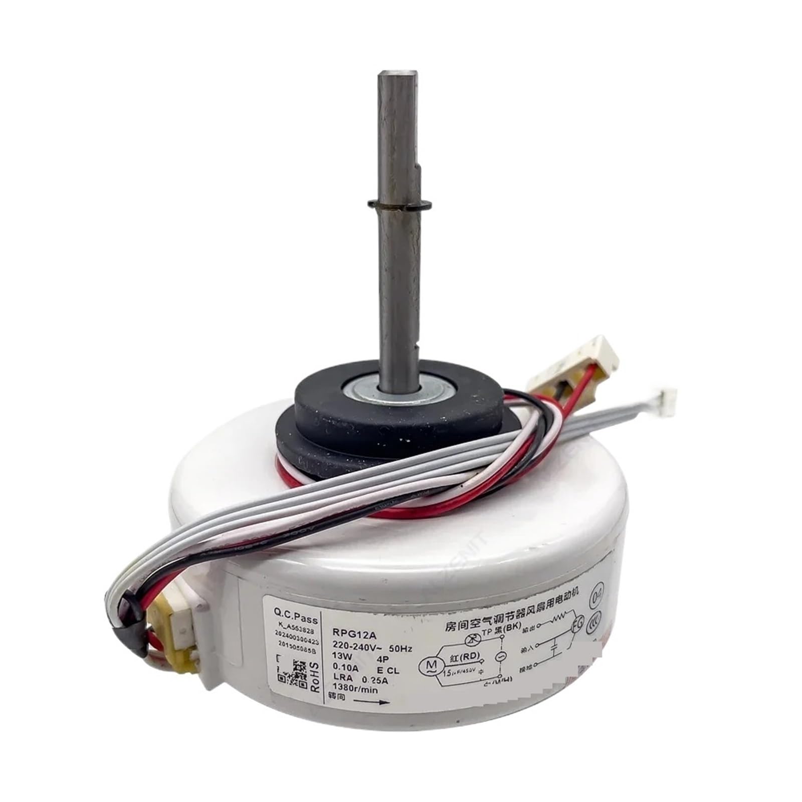 WUPLKCUIJ For Air Conditioner Indoor Unit AC Fan Motor RPG12A 220-240V 50Hz 13W 1380r/min Conditioning Parts