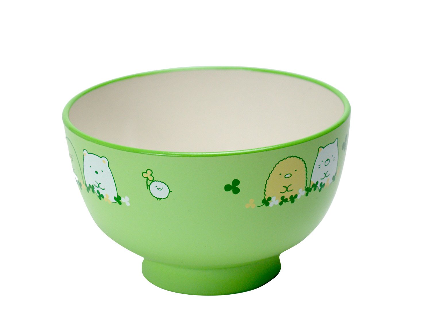 Asahi Koyo Sumikkogurashi Chopsticks Bowl, Soup Bowl, Green, Diameter 10.5 x Height 6.5 cm, Dishwasher Safe, Microwave Safe, Made in Japan : Home & Kitchen