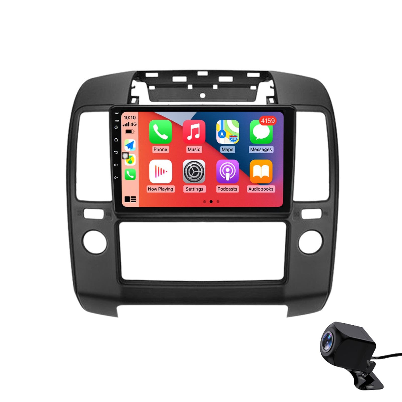 Autoradio Android Auto Sans Fil Écran Tactile 9 Pouces Radio FM Nissan Navara