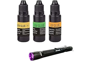 UV Cure Epoxy: Fly Tying UV Resin Three Formula Head Cement