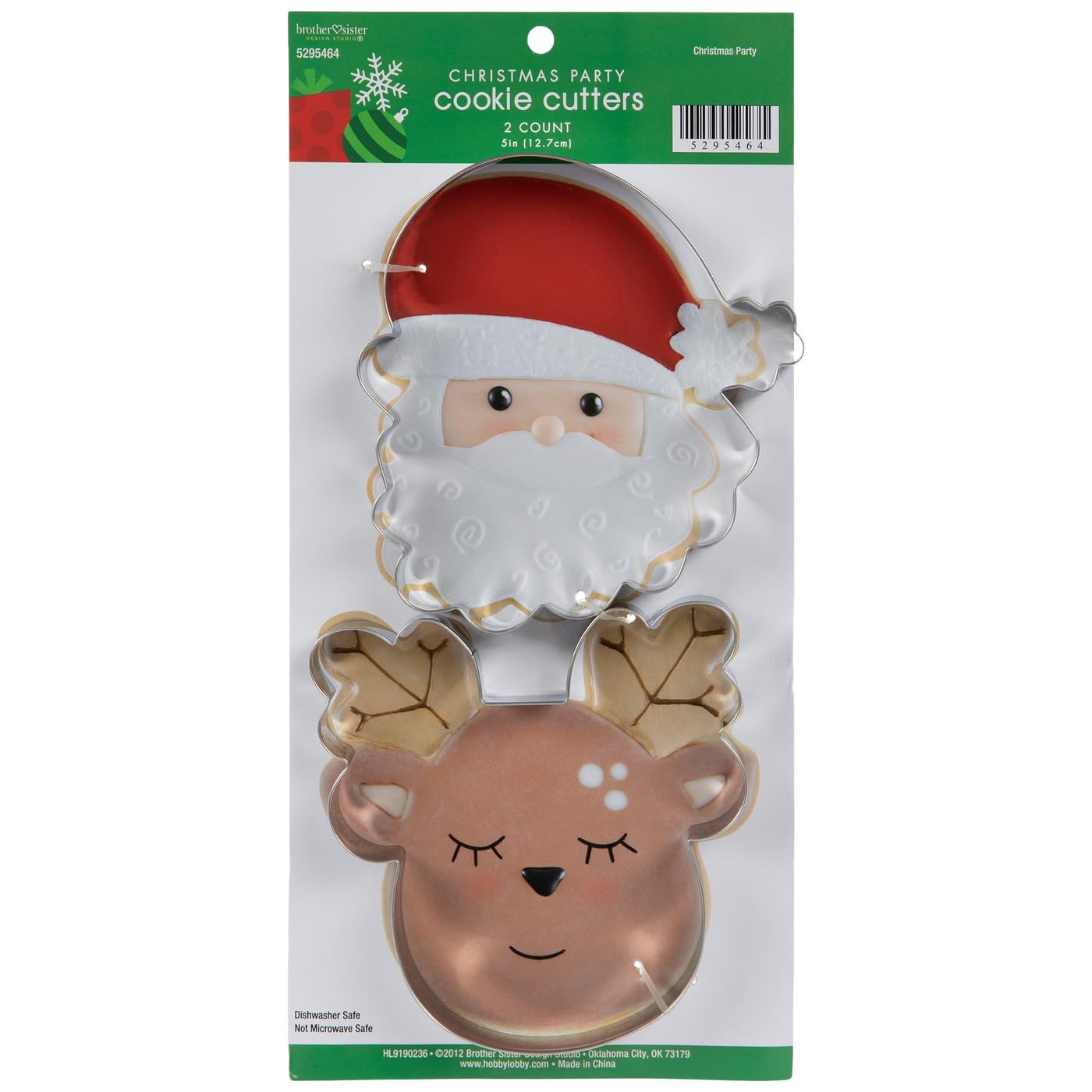 Hobby Lobby Emporte-pièces Père Noël et renne