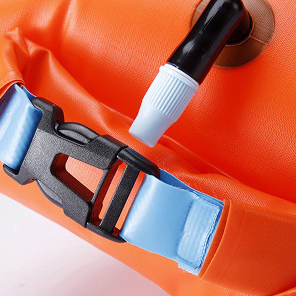 Freiwasser Schwimmboje Aufblasbar - Sicherheitsboje Für Triathleten 40cm