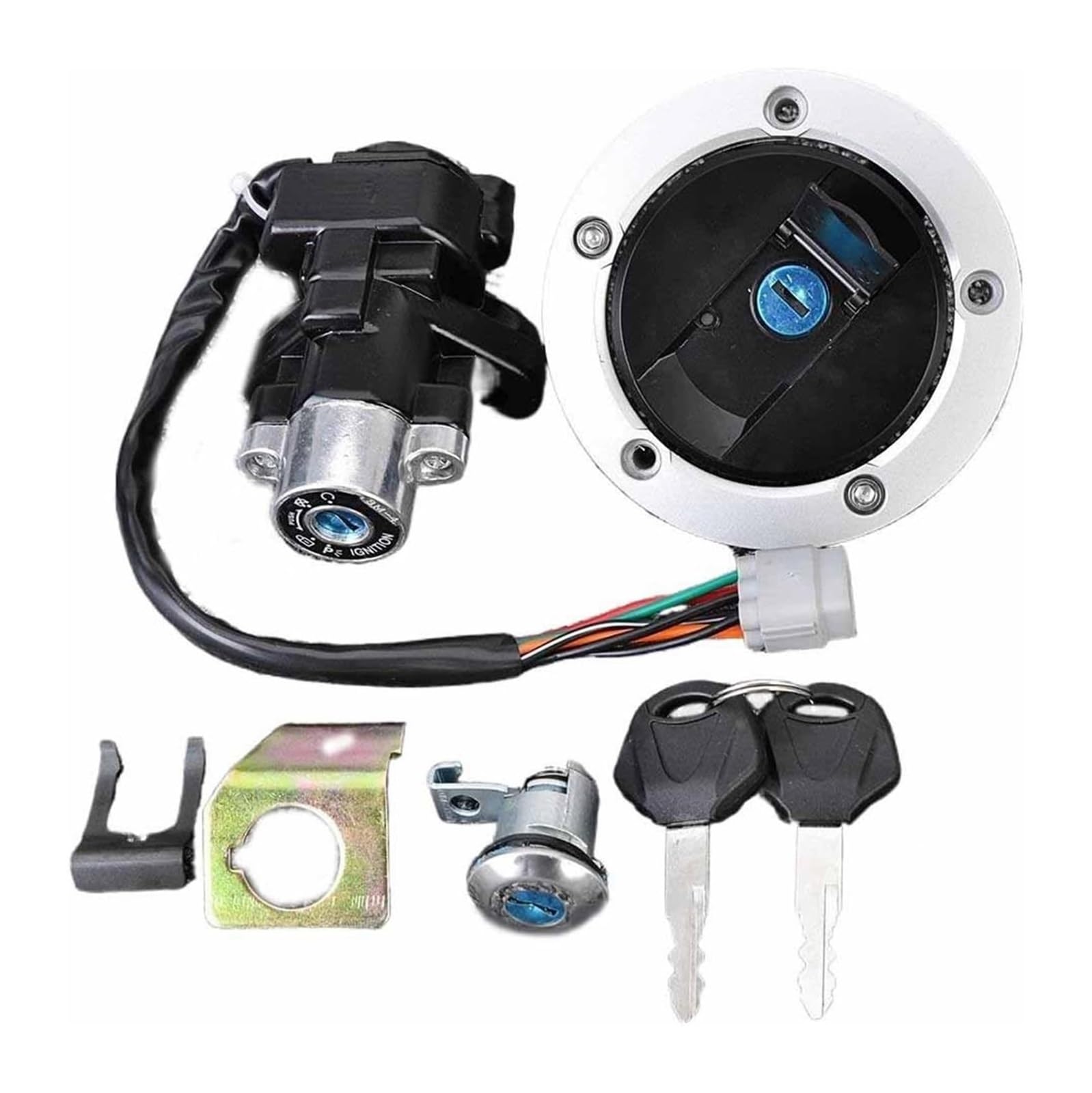 Cerradura De Encendido para Suzuki para GSF1250S para Bandit S 2007-2011 37000-49821 Accesorios Interruptor Arranque Juego Bloqueo Combustible Encendido Motocicleta
