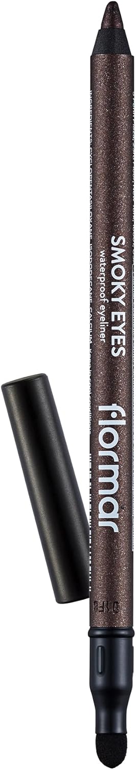 Flormar Smoky Eyes Doğal Gölge Veren Sünger Aplikatörlü Suya Dayanıklı Kajal Göz Kalemi No. 006 - Oustanding Bronz - 8690604547296