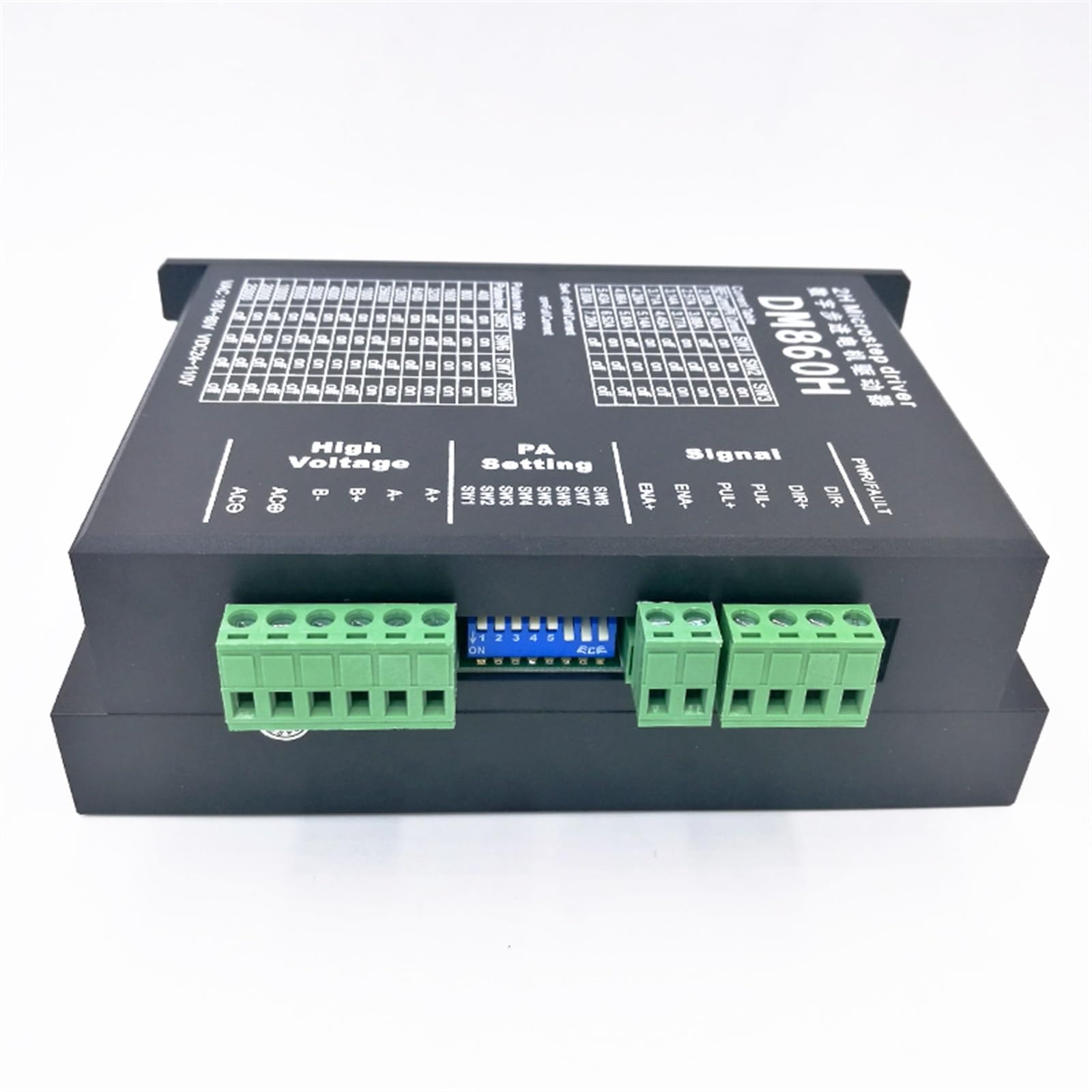 Motor paso a paso, Motor paso a 2H Microstep Driver DM860 24V-72V for controladores a Nema 23 Nema34 DM860H