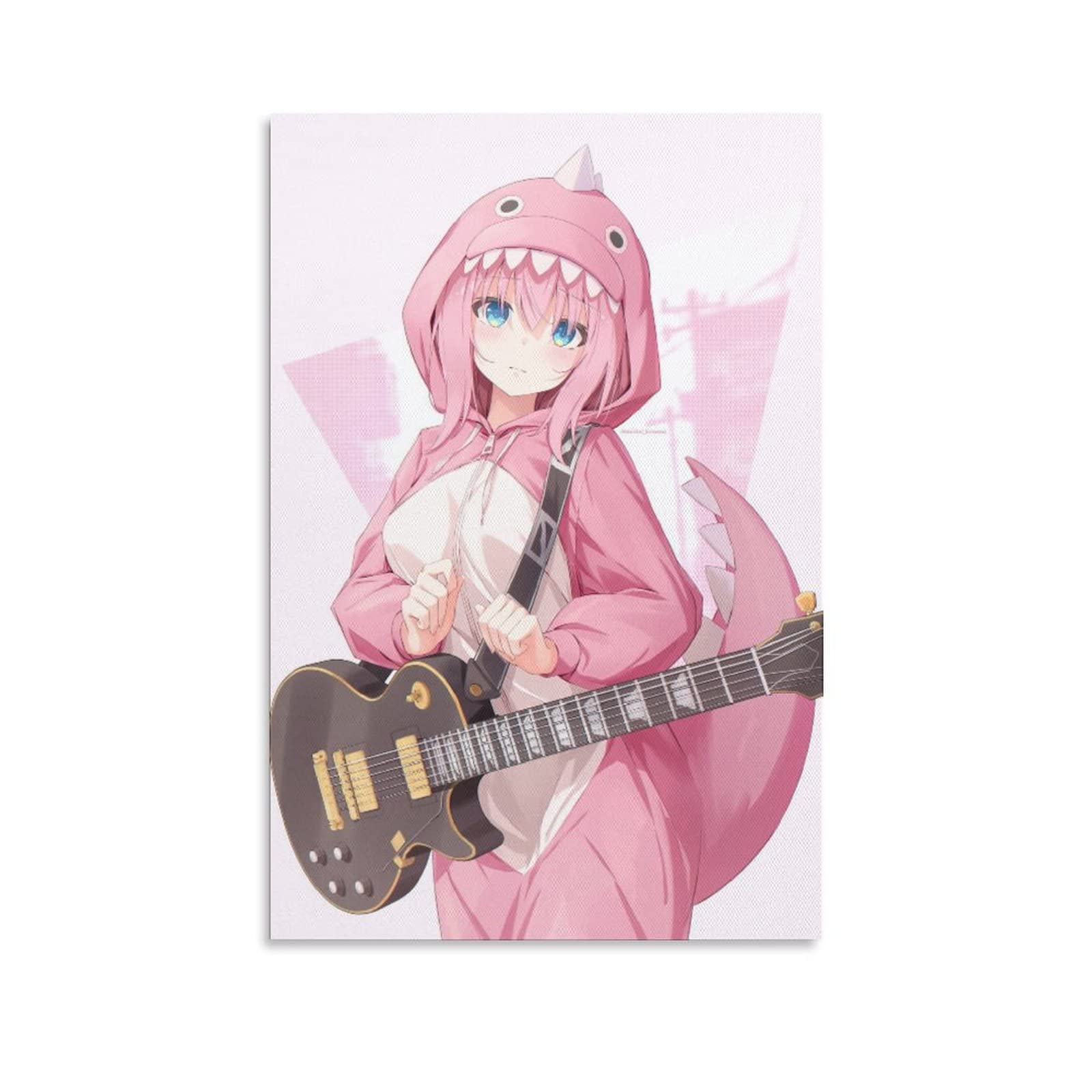 ZHANGNA Bocchi The Rock! Anime 9 Room Aesthetics Posters Canvas Posters Bedroom Decoration Sports Office Decoration Gifts Wall Art Decoration Printing Posters 12x18inchs(30x45cm)