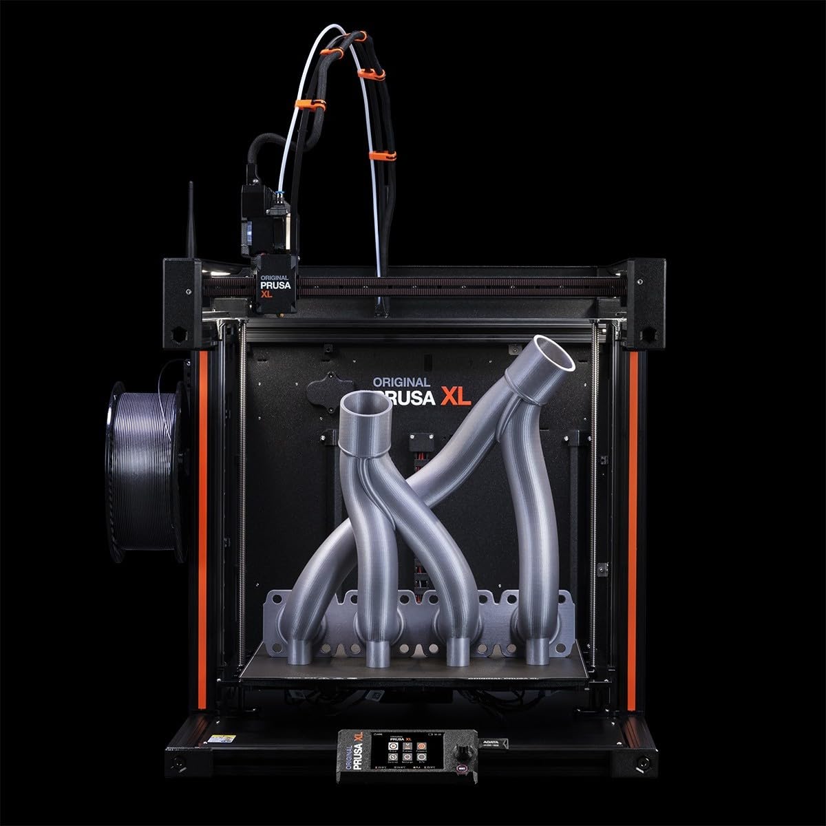 Original PRUSA Imprimante 3D XL montée 1 tête d'outil, imprimante 3D CoreXY à Grande échelle, assemblée et testée, Volume de Construction de 14,17 x 14,17 x 14,17 Pouces, Mise à Niveau avec