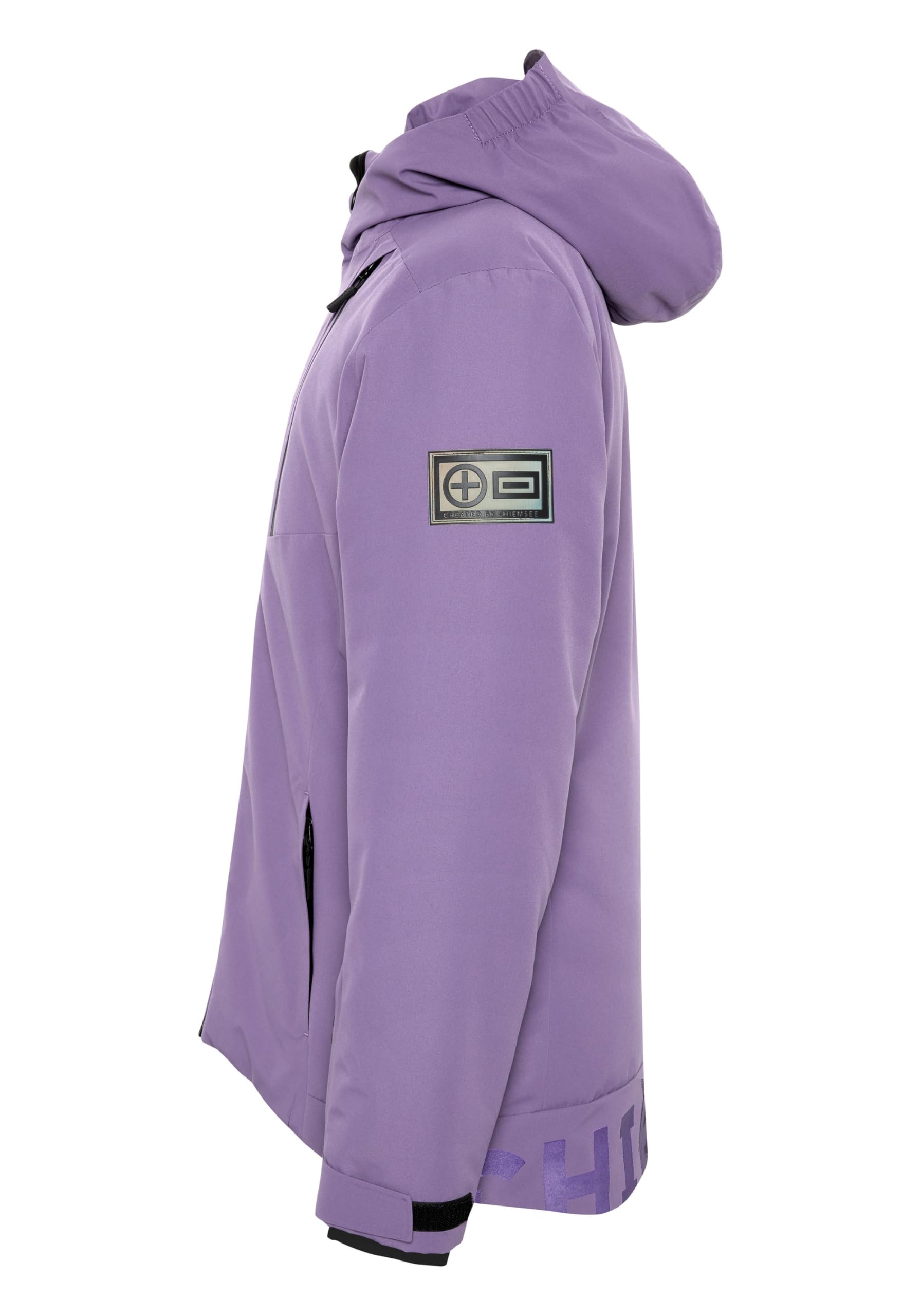 Chiemsee Skijacke mit Logo hinten am Saum